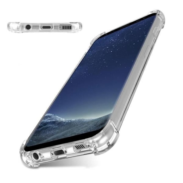 Coque för Samsung Galaxy S8 - Gel TPU Transparent Silikon Mjuk Stötsäker [Phonillico®]