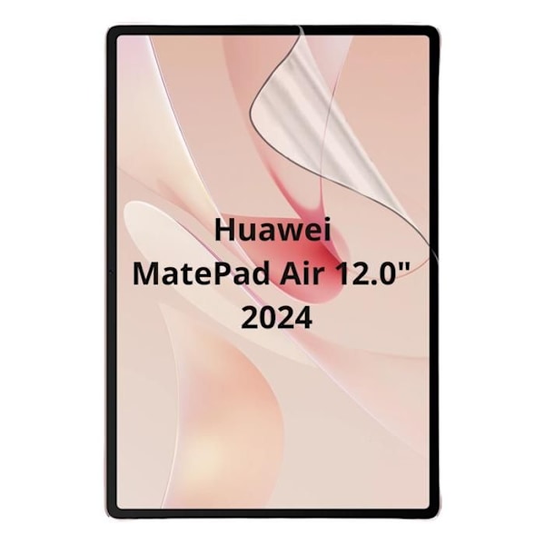 Skyddsskärm - Phonillico - Huawei MatePad Air 12,0" (2024) - Paket 2 - Slitstark - Ultra Tunn
