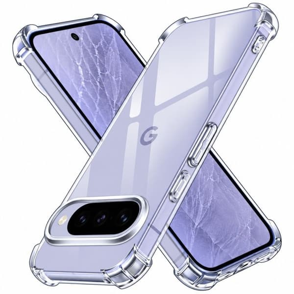 Skyddsfodral för Google Pixel 11 / Pixel 11 Pro - Stötsäker Transparent ...