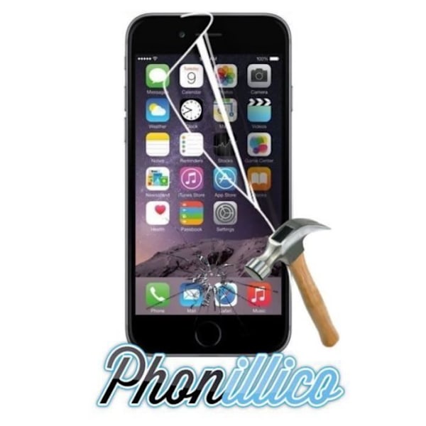 Vitre kompatibel iPhone 6S - Filmskærm Beskyttelse Ecran Phonillico®