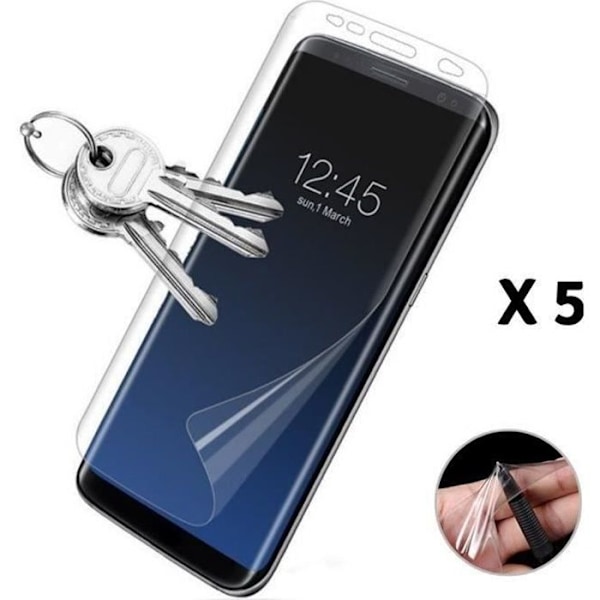Näytönsuojus - Phonillico® - Samsung Galaxy NOTE 9 - 5 kpl Suojakalvoja - Premium Muovia - Erittäin Kestävä