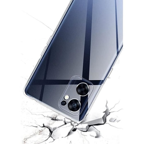 Fodral till Oppo Find X5 LITE - Transparent TPU Silikon Mjukt Tunnt Skydd Phonillico® Transparent
