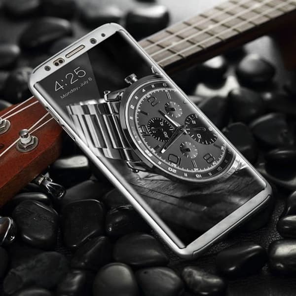 Skydd för Samsung Galaxy S8 - PHONILLICO - Silver - Full Hybrid - Maximal skydd - Hård plast Pengar