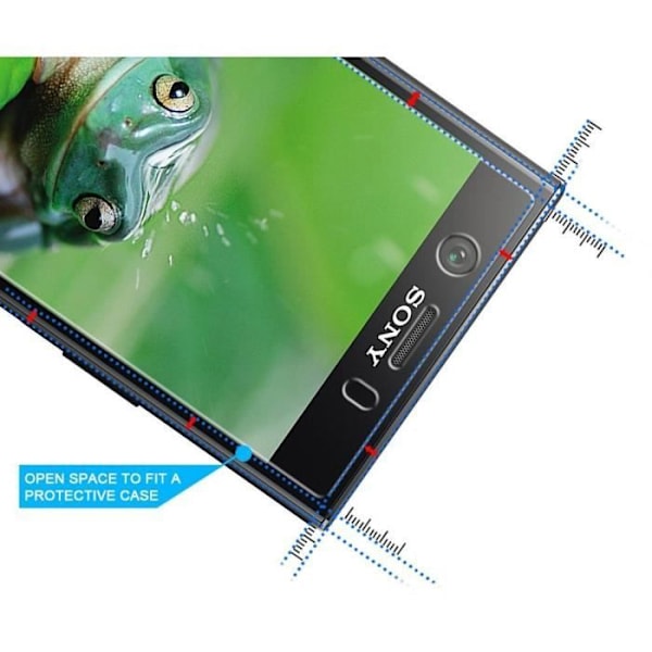 Verre Trempe Sony Xperia XZ1 COMPACT - [Paketti 2] Erittäin kestävä näyttösuojalasi [Phonillico®]