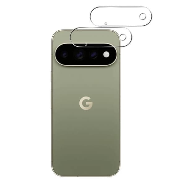 Skyddskamera för Google Pixel 11 Pro [2-pack] Härdat Glas Bakre Kameraskydd Phonillico® Transparent