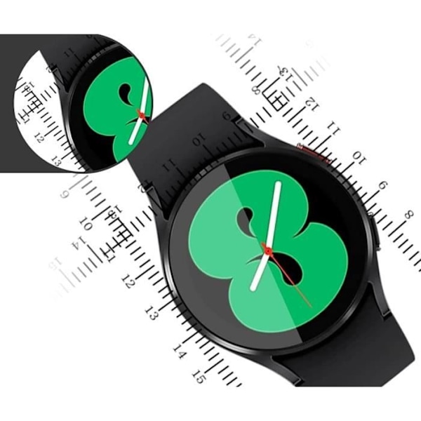 Karkaistu Lasi Samsung Galaxy Watch 4 40mm [Pakkaus 2] Suojakalvo Älykellon Näytön Suojaksi Phonillico® Transparent