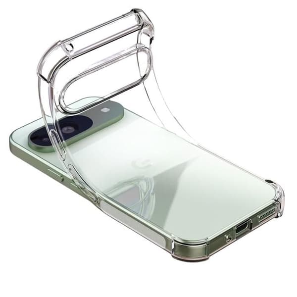 Coque til Google Pixel 9 / Pixel 9 Pro - Stødabsorberende Beskyttelse TPU Blød Transparent Phonillico® Transparent