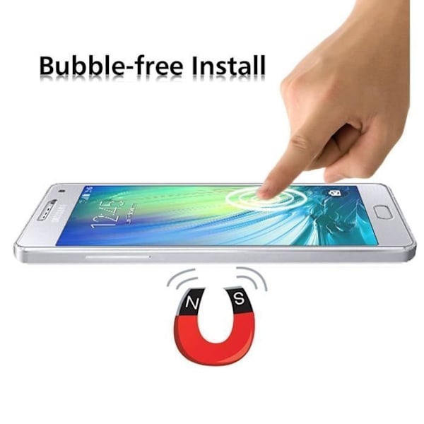 Härdat Glas för Samsung Galaxy A5 2015 A500 - Pack med 2 Stycken Ultra Resistenta Skärmskyddsfilm - Phonillico