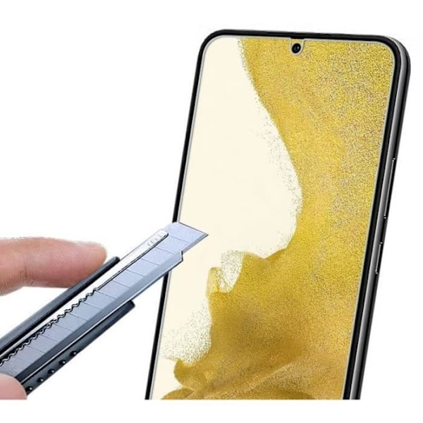 Karkaistu Lasi Samsung S22 PLUS 5G [Paketti 2] Näytön Suojakalvo Phonillico®