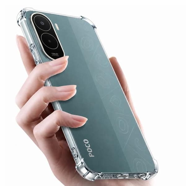 Skyddsfodral för Xiaomi Poco C81 Pro - Stötsäker Transparent TPU Skydd Phonillico® Transparent
