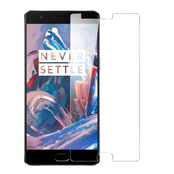 Skærmbeskyttelsesfilm - Phonillico - ONEPLUS 3T - Hærdet glas - Ultrastærk - Gennemsigtig Transparent