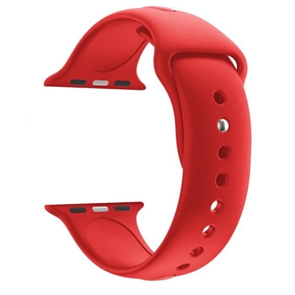 [Yhteensopiva Apple iWatch 40 mm] Hihna Silikoni Punainen Pehmeä Koko S-M Urheilu Unisex Vaihtomalli Kello
