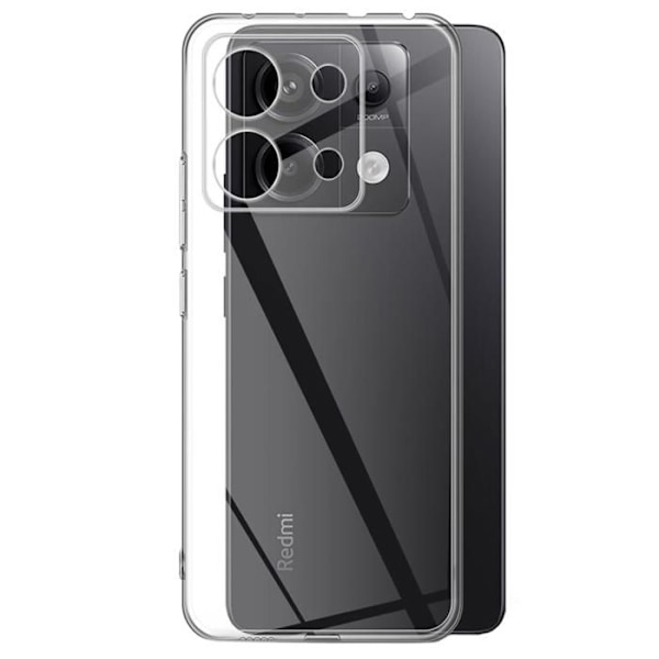 Coque - Phonillico® - Xiaomi Redmi Note 13 PRO 5G - Silikon Gel TPU - Ultra Slim - Transparent Transparent