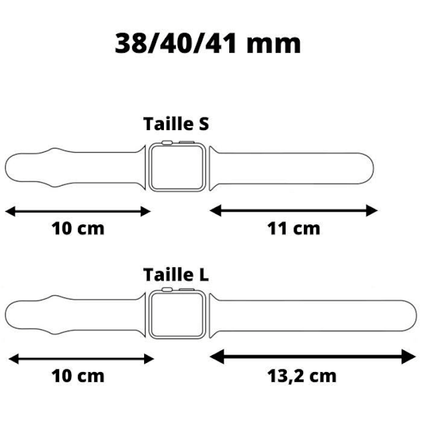 [Yhteensopiva Apple iWatch 40 mm] Hihna Silikoni Punainen Pehmeä Koko M-L Urheilu Sekä Miehet että Naiset Korvaava Kello