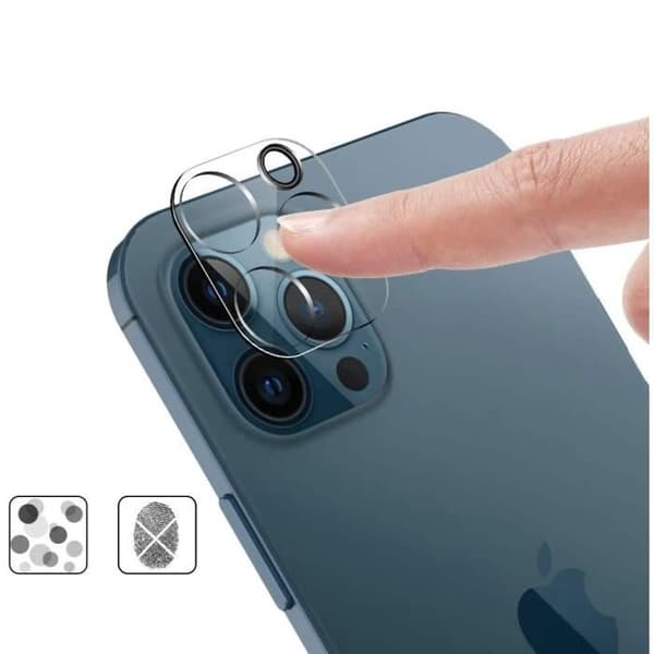 Skyddskamera - Phonillico - iPhone 14 PRO MAX - Pack om 2 - Härdat Glas - Transparent Transparent