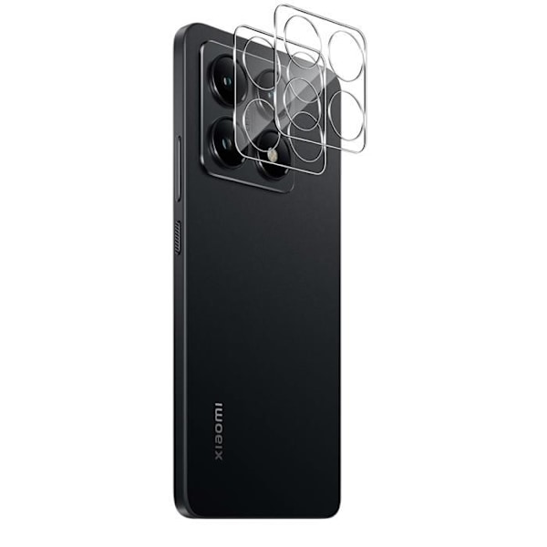 Beskyttelses Kamera - Phonillico® - Xiaomi 14T - Tempereret Glas - Pakke med 2 - Ridsefast Transparent