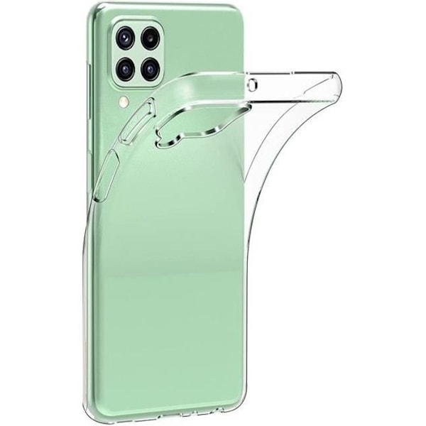 Coque pour Samsung A22 4G - Silikoni Geeli TPU Läpinäkyvä Pehmeä Ultra Ohut Phonillico® Transparent