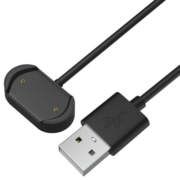 Oplader til Amazfit GTR 3, GTR 3 Pro, GTR 4, GTS 3, GTS 4 og T-Rex 2 - Sort - Phonillico®