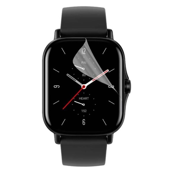 Amazfit GTS 2:n Näytönsuojus [Pakkaus 6] Kestävä Ultra Ohut Muovikalvo Phonillico Transparent