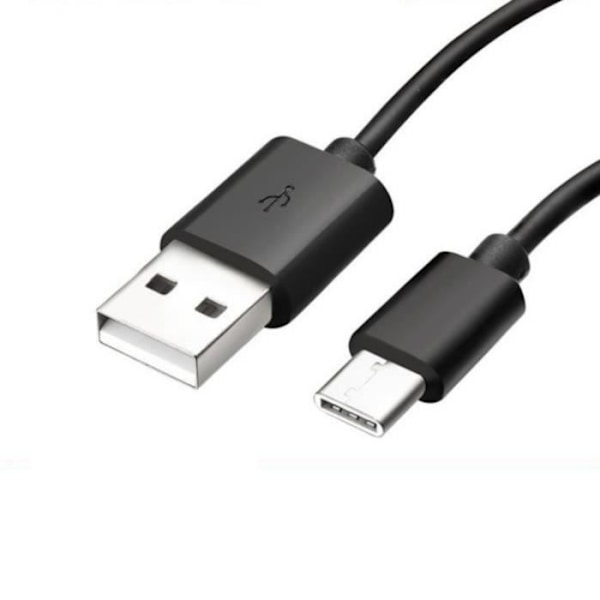 USB-C-kabel för Samsung Galaxy Tab S6 Lite 10.4 - Tab A 8.4 - Tab A7 10.4 - Tab A7 Lite 8.7 - Svart 1 Meter Phonillico® Svart