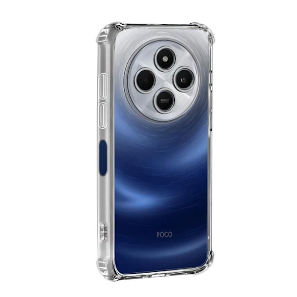 Skal till Xiaomi Poco C75 - Phonillico® - Stötsäker - Mjuk silikon - Transparent - Unisex Transparent