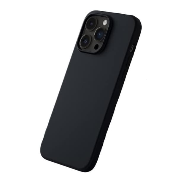 Coque Noir til iPhone 15 PRO - Ultra Tynd Blød TPU Beskyttelse Phonillico®