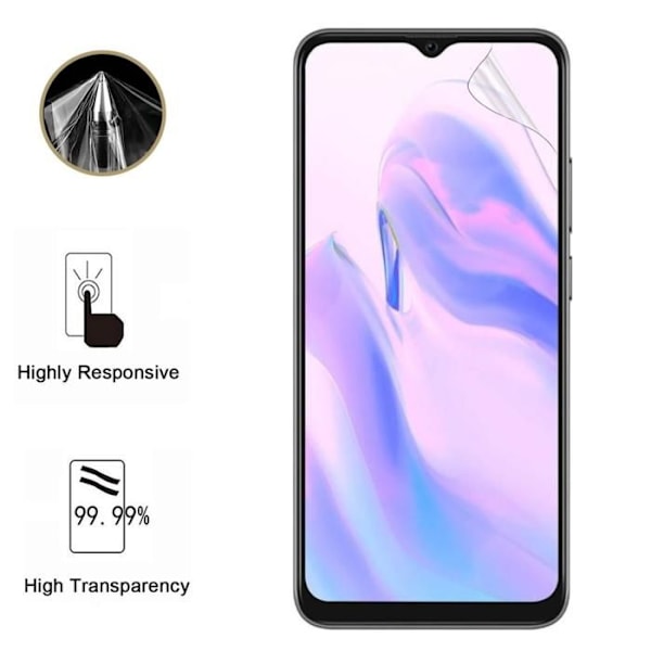 Näyttösuoja - Phonillico - Blackview A70 - 2 pakkauksessa - Ultra ohut - Naarmunkestävä Transparent