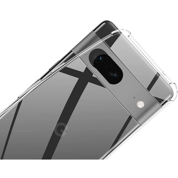 Fodral till Google Pixel 7 - Stötsäkert Skyddande TPU Mjukt Transparent Phonillico®