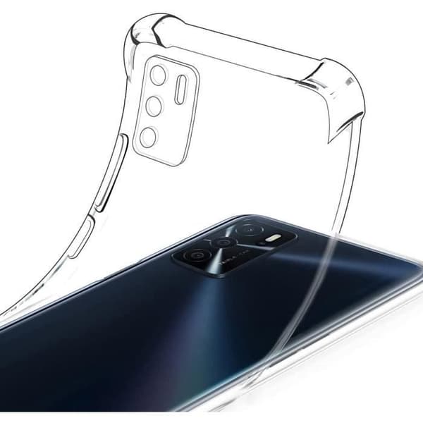 Coque til OPPO A16 - Stødabsorberende Beskyttelse Silikone Blød Transparent Phonillico® Transparent