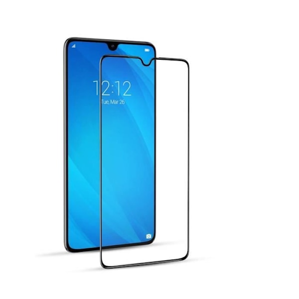 Lujuuslasia - Phonillico® - Huawei P30 PRO - 3 pakkausta - Kirkas - Musta reuna - Naarmunkestävä Transparent, svart