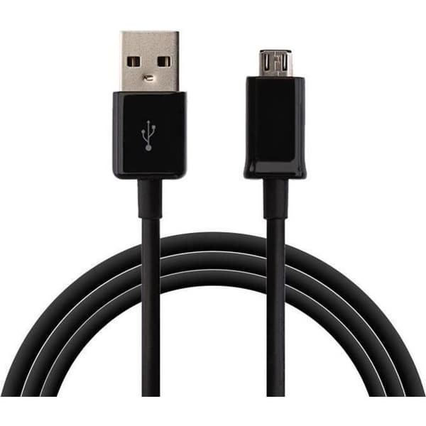 [Kompatibel Asus Zenfone 3MAX-4MAX-5LITE-MAX-LASER-GO] Kabel USB Lader Sort Micro USB 1 Meter [Phonillico®] Svart