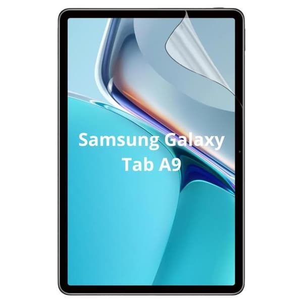 Skydd av skärm för Samsung Galaxy Tab A9 [Pack 2] Resistenta ultratunna plastskydd Phonillico