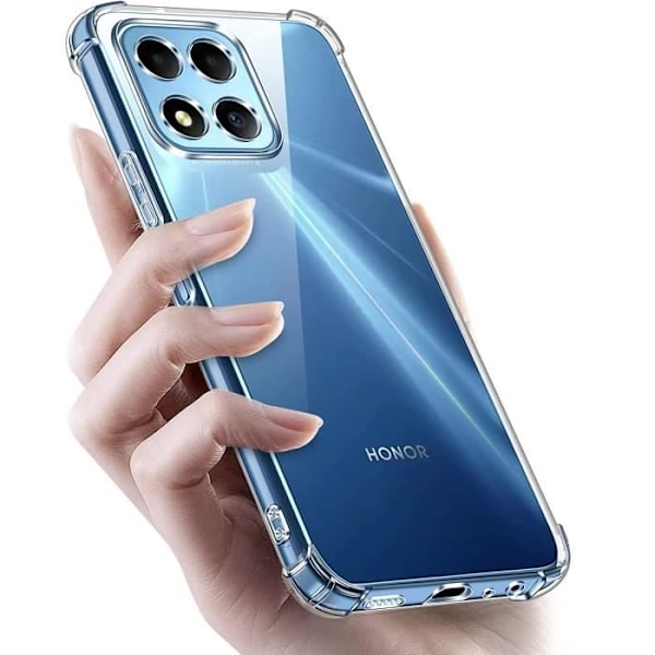 Coque til Honor X8 5G - Antichoc Beskyttelse TPU Blød Transparent Phonillico®