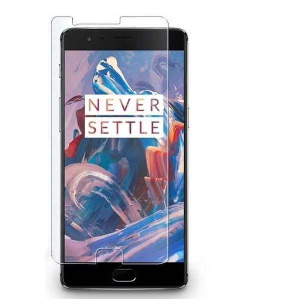 Elokuvan lasisuoja - Phonillico® - ONEPLUS 3T - Pakkaus 3 - Erittäin kestävä - Naarmuuntumaton