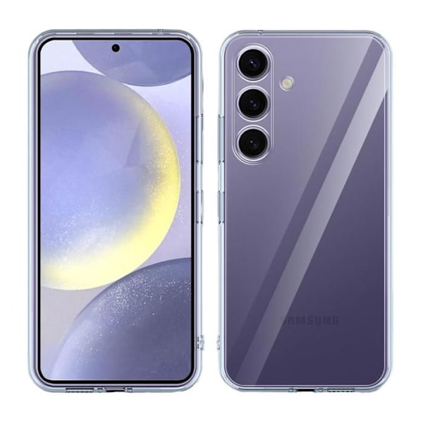 Samsung Galaxy S24 PLUS -suojakuori ja 2 karkaistua lasia näytönsuojaksi Phonillico® Transparent