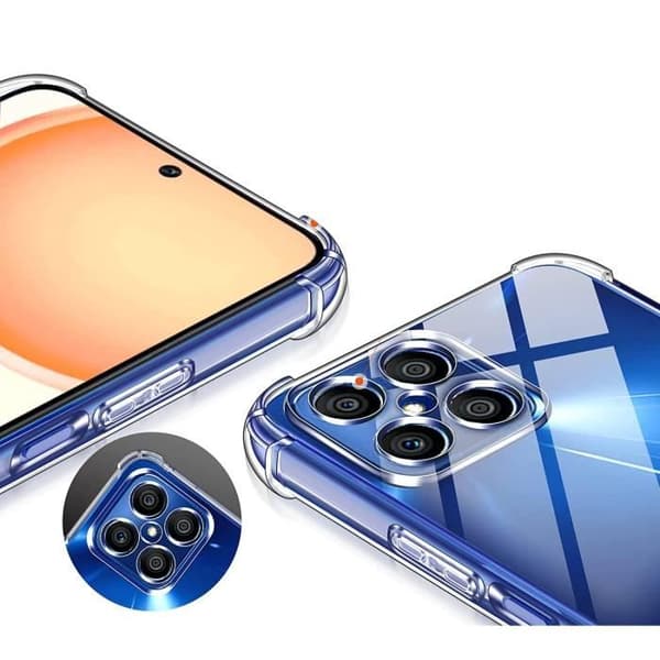 Coque til Honor X8 - Stødabsorberende Beskyttelse Silikone Blød Transparent Phonillico® Transparent