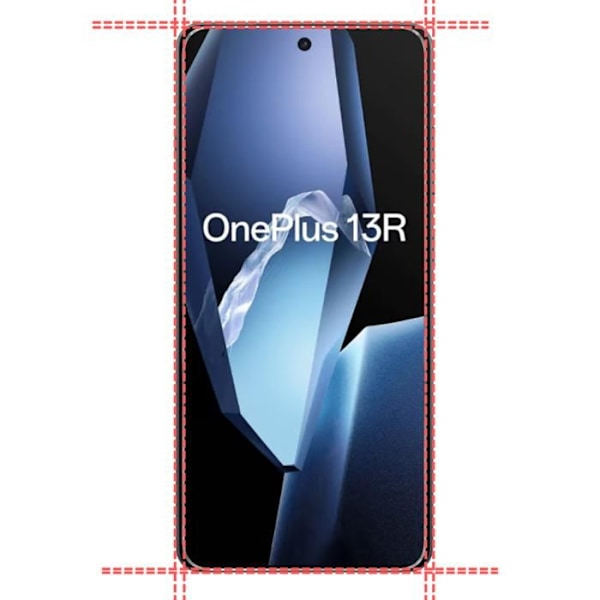 Hærdet Glas - Phonillico® - OnePlus 13R - Pakke med 4 - Scratch Resistant - Skærmbeskyttelse Transparent