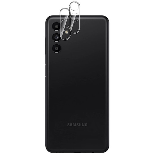 Beskyttelsesfilm - Phonillico - Samsung Galaxy A25 5G - hærdet glas - sæt med 2 - bagærs beskyttelse Transparent