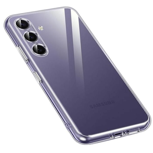Skal - Phonillico® - Samsung Galaxy S24 PLUS - Silikongel TPU - Mjukt skydd - Ultratunt Transparent