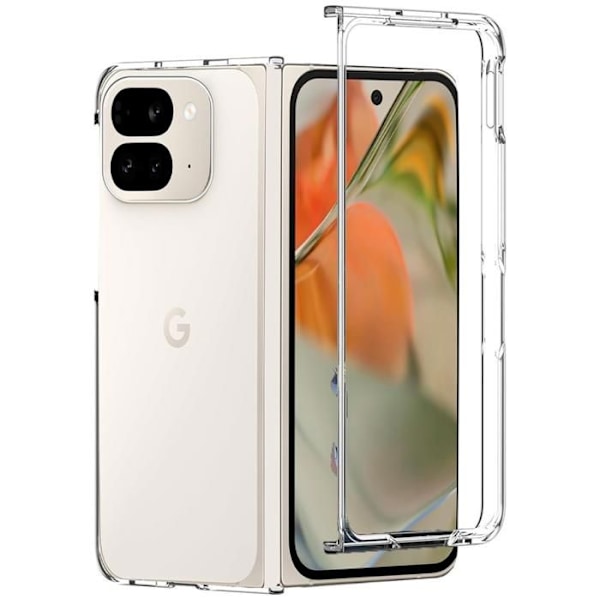 Skyddande fodral i antichock för Google Pixel 9 Pro Fold - Transparent hårt skydd Phonillico® Transparent