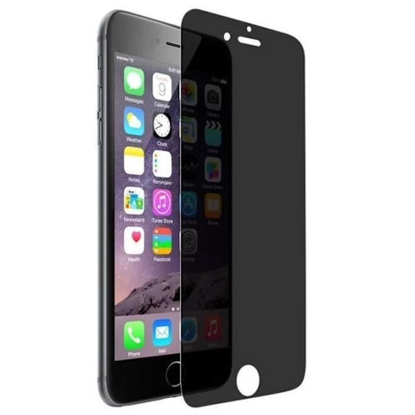[Yhteensopiva Apple iPhone SE 2020] Karkaistu Lasi Vakoilusuojakalvo Näytön Suoja Ultra Kestävä [Phonillico®] Svart