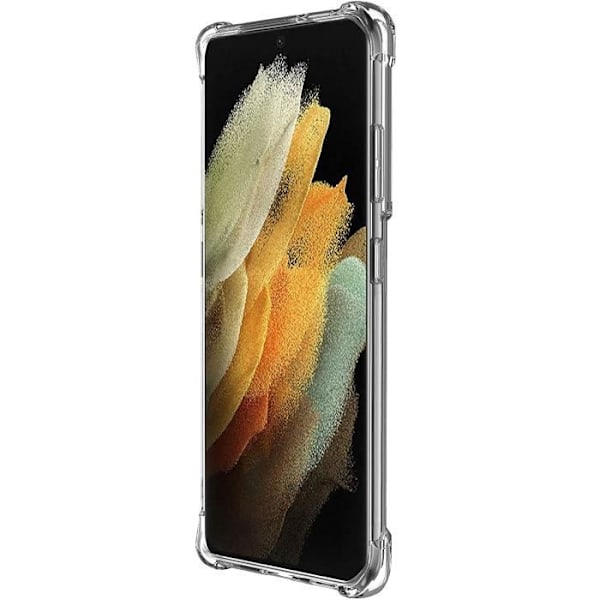 Coque för Samsung Galaxy S21 Ultra - Stötdämpande Skydd Silikon Mjuk Transparent Phonillico®