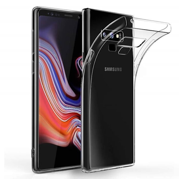 Coque til Samsung Galaxy NOTE 9 - Gel TPU Transparent Silikone Blød Ultra Fin [Phonillico®]