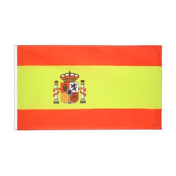 Spansk flag - Phonillico® - 60 x 90 cm - 100% polyester - supporter VM 2018 - unisex