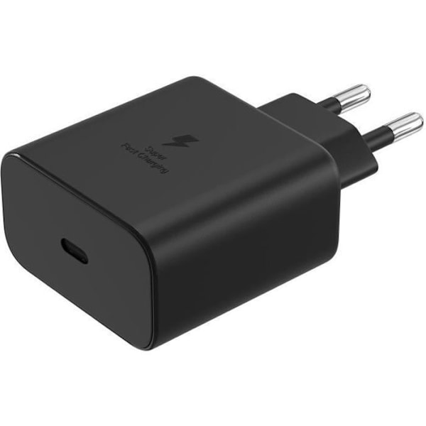Hurtig 45W Oplader til SAMSUNG S25 ULTRA/S25 PLUS/S24 ULTRA/S24 PLUS - TAB S10 PLUS/S10 ULTRA Phonillico® Svart
