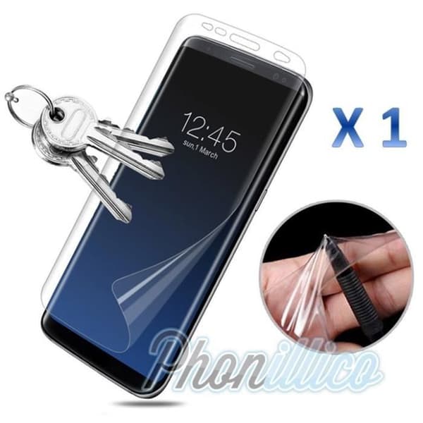 Filmbeskyttelse til Samsung Galaxy NOTE 8 - 100% buet plast Integral Phonillico®