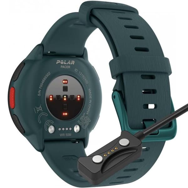 Kompatibel oplader til Polar Pacer - Pacer Pro - Ignite 3 - USB-kabel 1 meter erstatningsadapter til ur Phonillico® Svart