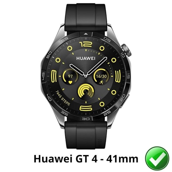 Skyddsskärm för Huawei GT4 - 41mm [Pack 6] Extra tunn resistent plastskydd Phonillico Transparent
