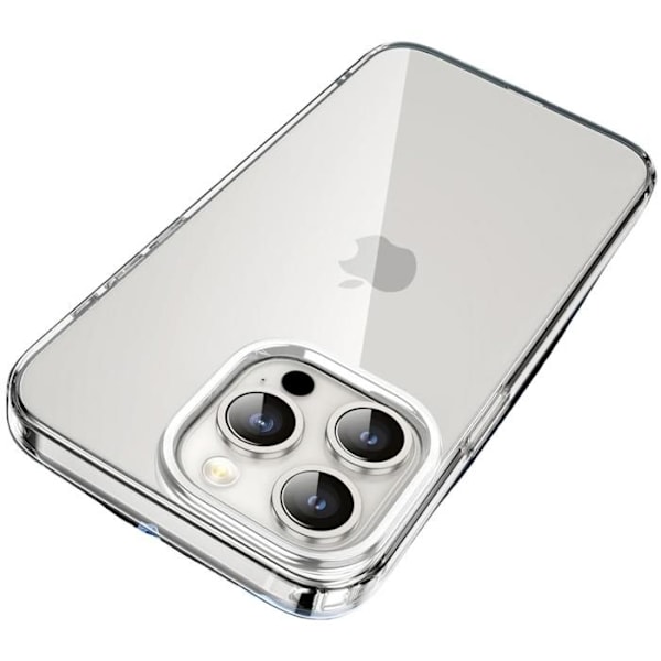 Coque TPU til iPhone 16 PRO MAX - Gennemsigtig Silikone Gel Beskyttelse Blød Ultrathin Phonillico® Transparent