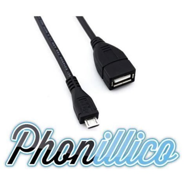 OTG-kabel kompatibel med Samsung Galaxy S5